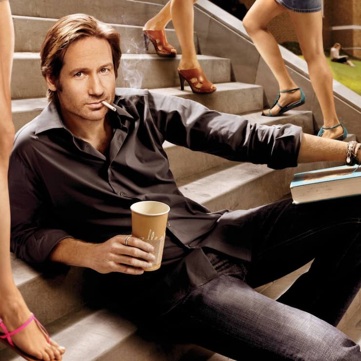 Hank (David Duchovny) in «Californication»