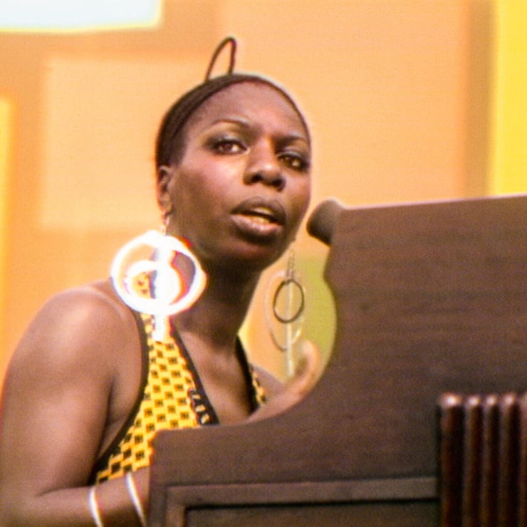 Nina Simone am Harlem Cultural Festival in 1969