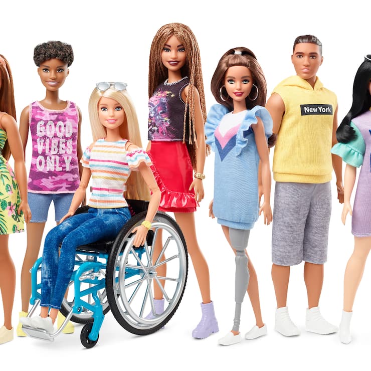 Barbie wird diverser