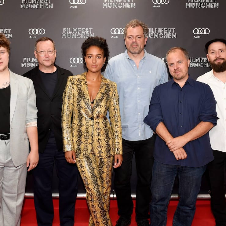 Thomas Schubert, Matthias Brandt, Larissa Sirah Herden, Jan Bonny, Matthias Murmann, Philipp Kässbohrer (v.l.)