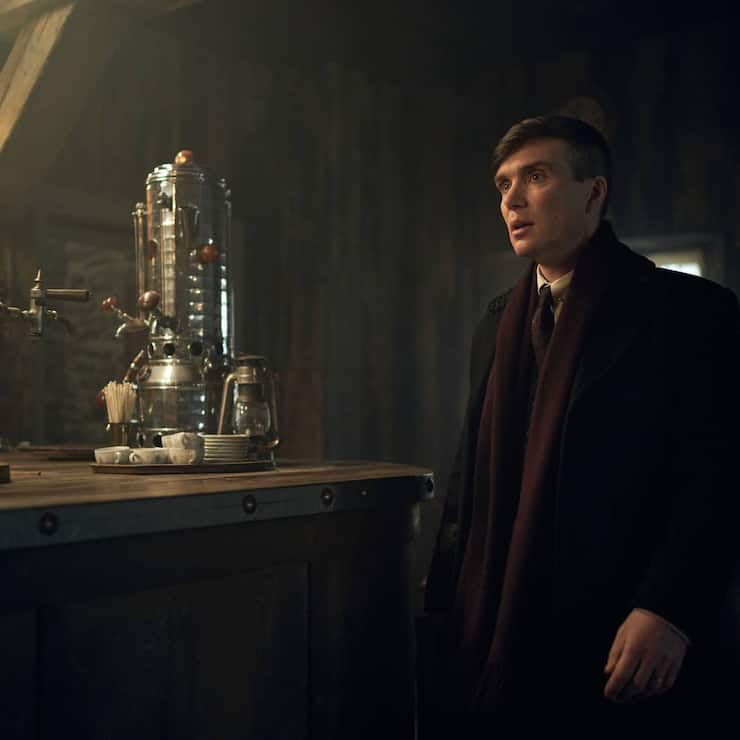 Tommy Shelby (Cillian Murphy) in "Peaky Blinders".