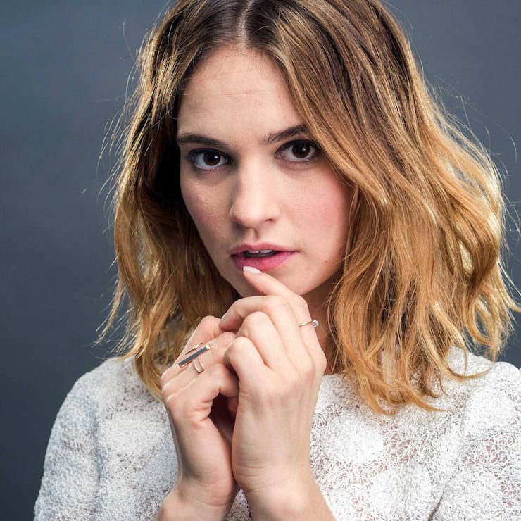Lily  James