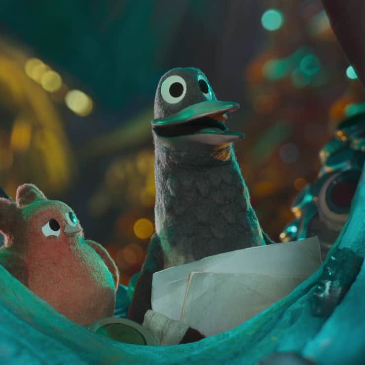 A scene from ROBIN ROBIN Cr. COURTESY OF NETFLIX Â© 2021