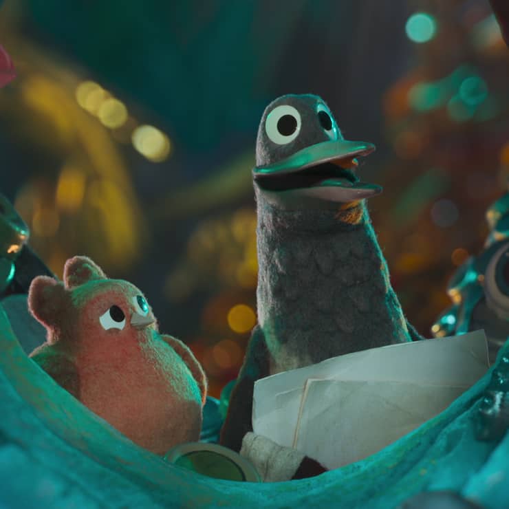 A scene from ROBIN ROBIN Cr. COURTESY OF NETFLIX Â© 2021