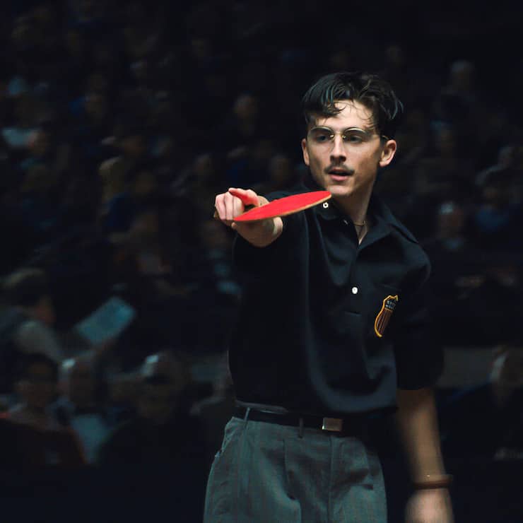 Kino – «Marty Supreme»: Euch zeig ich’s! Marty (Timo-thée Chalamet) beim Tischtennisturnier.