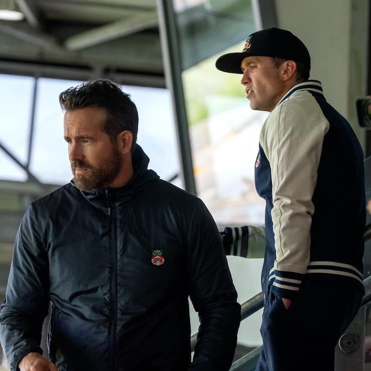 Hatten keine Ahnung von Fussball: Ryan Reynolds (l.) und Rob McElhenney.