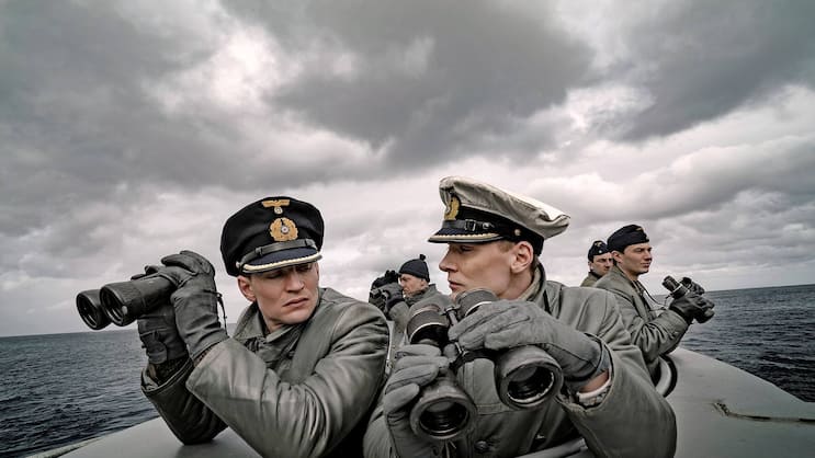 In der Stahlröhre: die neue Crew von «Das Boot», die Serie.