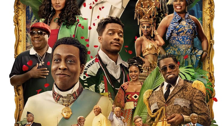 Der neue König und sein Hofstaat: Eddie Murphy umgibt sich mit jeder Menge bekannter Figuren.