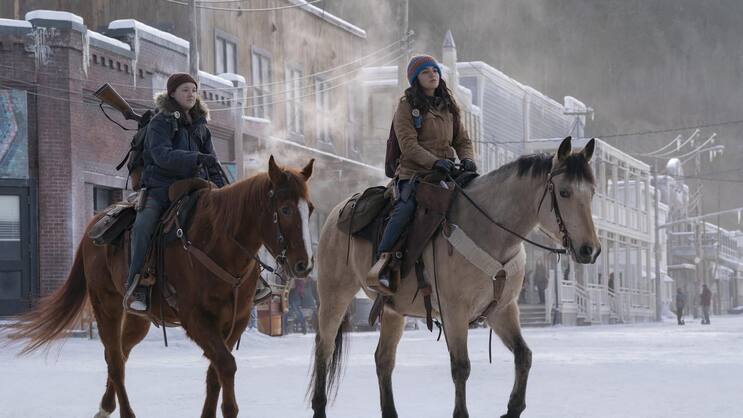 Auf Patrouille: Ellie (Bella Ramsey, l.) und Dina (Isabela Merced).