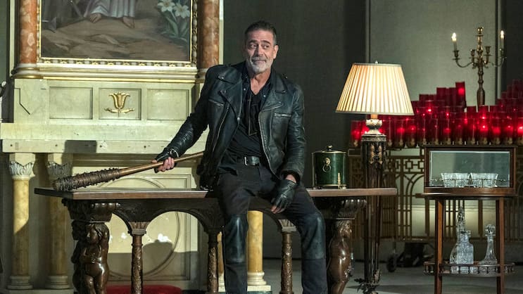 Baseball für Fortgeschrittene: Negan (Jeffrey Dean Morgan; 59).