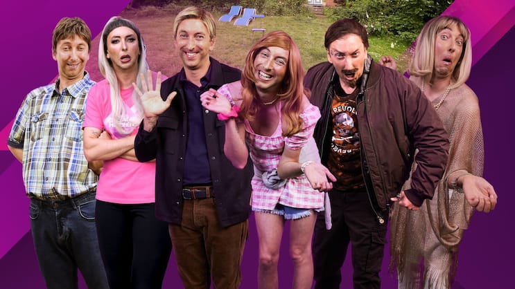 Torge «Freshtorge» Oelrich als Bauer, Influencerin, Verklemmter, Teenie, Rüpel und Neureiche im «Love Camp».