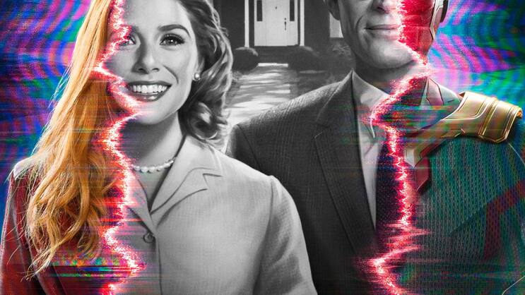 Kurz vor dem Kurzschluss? Bei Wanda und Vision verschmelzen Realität und Fiktion.