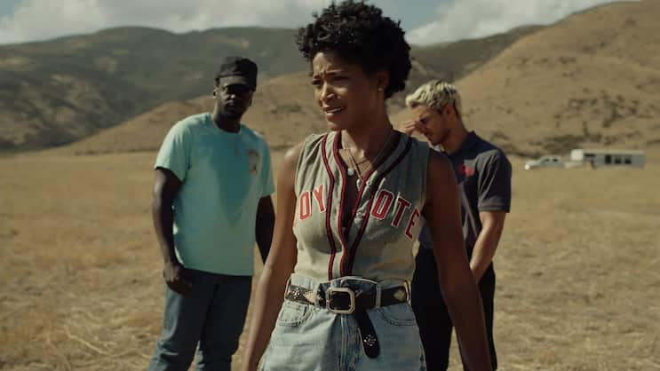 Die mysteriösen Ereignisse häufen sich: Daniel Kaluuya, Keke Palmer und Brandon Perea (v.l.).
