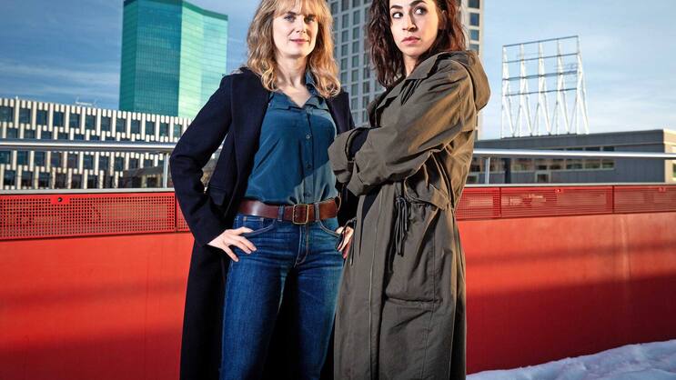 Verstehen sich auch privat gut:  Anna Pieri Zuercher (l.) und Carol Schuler.