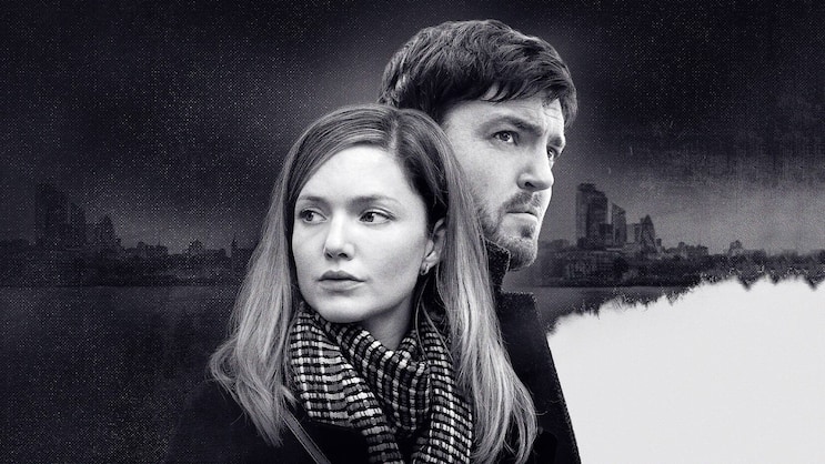 Ungleiches Duo: Cormoran Strike (Tom Burke) und seine Partnerin Robin (Holliday Grainger).