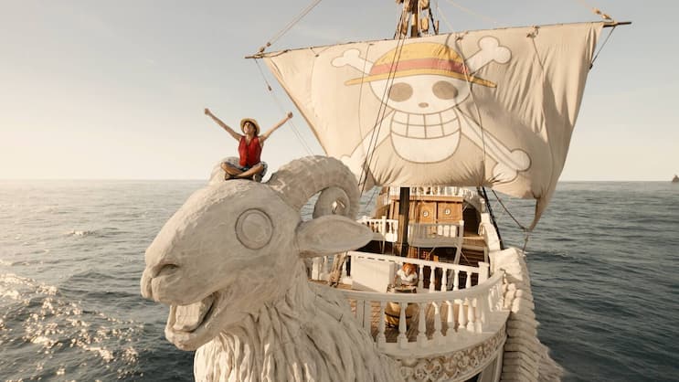 Ruffy und seine Crew machen in «One Piece» mit der «Flying Lamb» die Weltmeere unsicher.