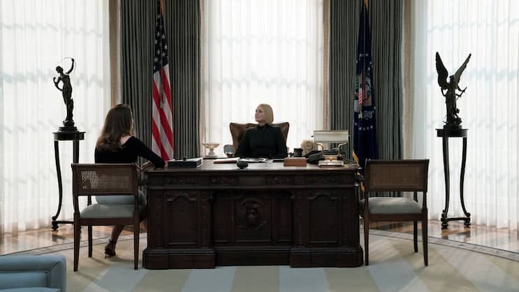 Madam President: Claire Underwood.