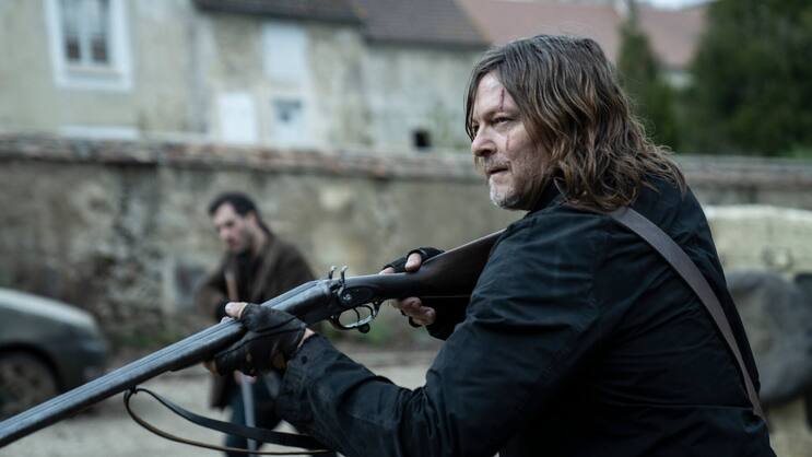 Daryl Dixon (Norman Reedus) ist offensichtlich in Frankreich geblieben.