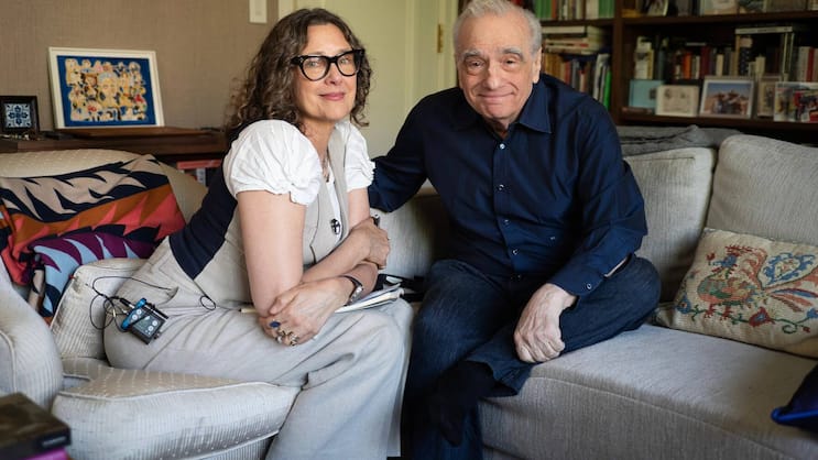 Regisseure unter sich: Rebecca Miller und die zentrale Figur ihrer Dokuserie Martin Scorsese (82).