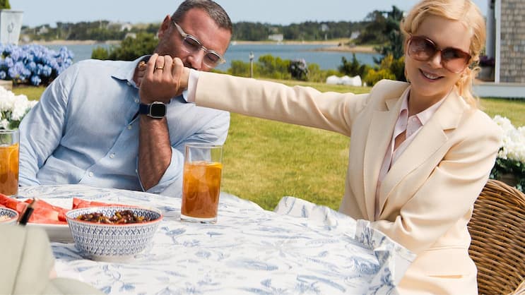 Reich, schön – und kriminell? Tag (Liev Schreiber) und Greer Winbury (Nicole Kidman) mit Pokerface.