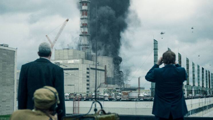 Tödliche Atomwolke nach der Explosion von Reaktor 4.