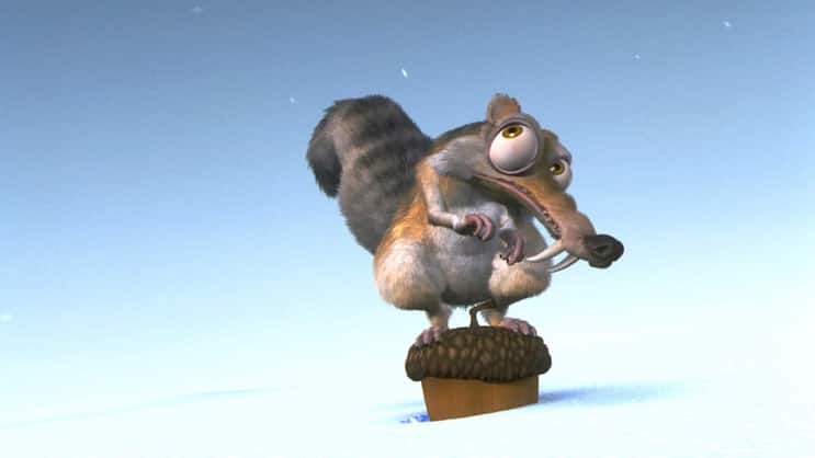 Alles, was Säbelzahn-Eichhörnchen Scrat interessiert, ist seine heissgeliebte Eichel.