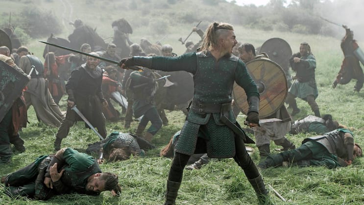 Kampferprobt Uhtred (Alexander Dreymon) ist auf nahezu jedem Schlachtfeld anzutreffen.