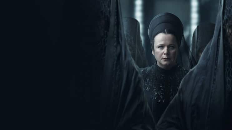 Lenkt die Geschicke des Imperiums: Valya (Emily Watson) von den Bene Gesserit.