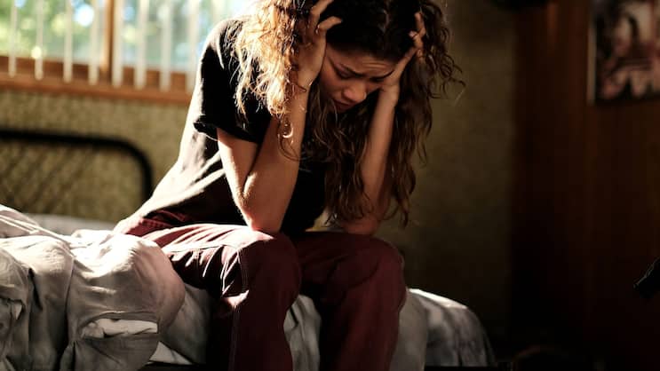Süchtig nach Drogen, depressiv, destruktiv: Rue (Zendaya).