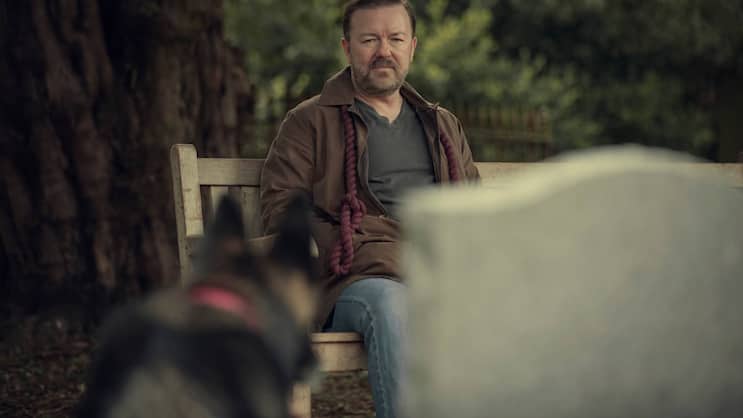 Tony (Ricky Gervais) hat den Tod seiner Frau noch immer nicht überwunden.