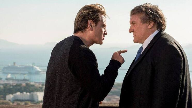 Zukunft und Vergangenheit, Sohn und Vater: Benoît Magimel und Gérard Depardieu.
