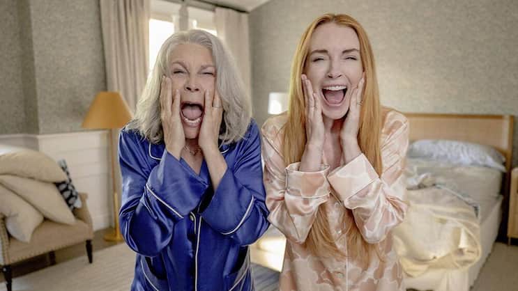 Kreisch! Die Körper von Jamie Lee Curtis und Lindsay Lohan werden erneut fremdgesteuert.