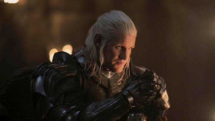 Alle Zeichen stehen auf Krieg: Daemon Targaryen (Matt Smith) hat schon mal die Rüstung montiert.