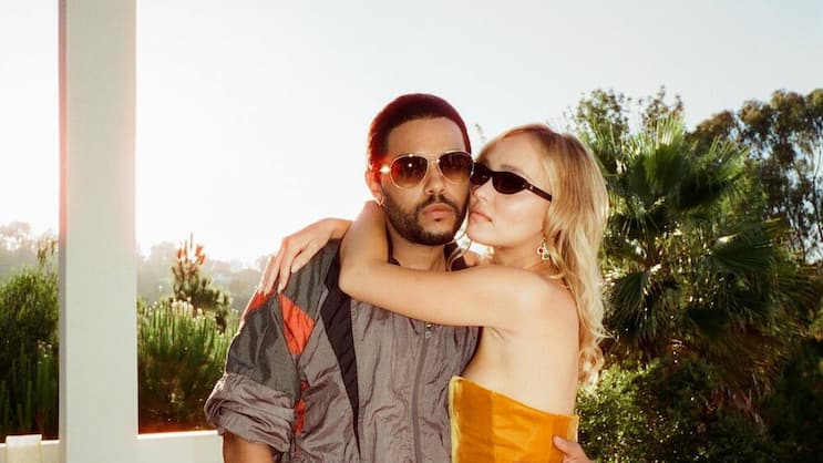 Jocelyn (Lily-Rose Depp) fühlt sich zu Tedros (The Weeknd) hingezogen.