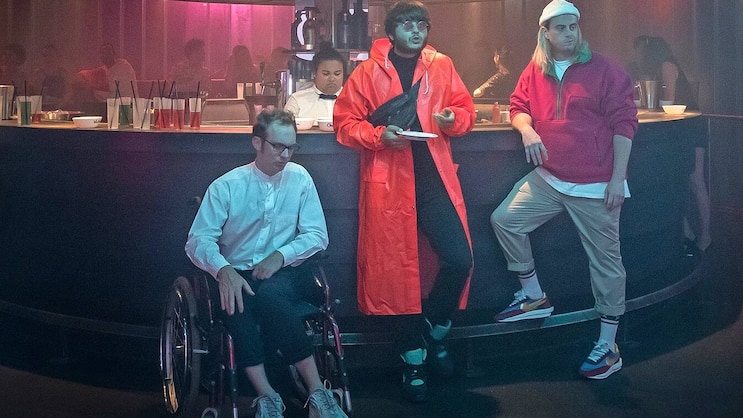 Perfekte Verbrecher? Leider nein: Superman, Philippe und Tinker (v. l.).