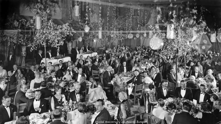 Klein angefangen: Oscarverleihung 1927. 