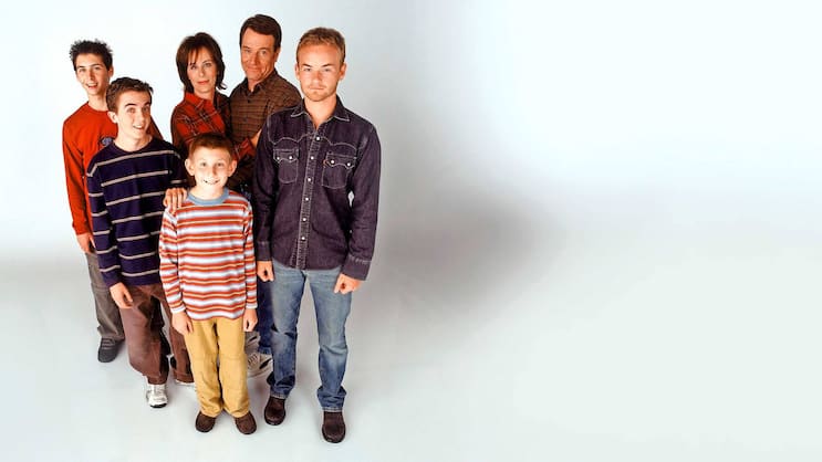 Nix zu lachen: Der superkluge Malcolm (Frankie Muniz, 2. v. l.) mit seiner chaotischen Familie.