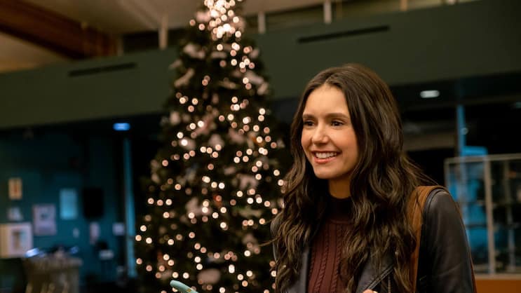 Da strahlt sie noch: Natalie auf dem Weg in eine weihnachtliche Romanze.