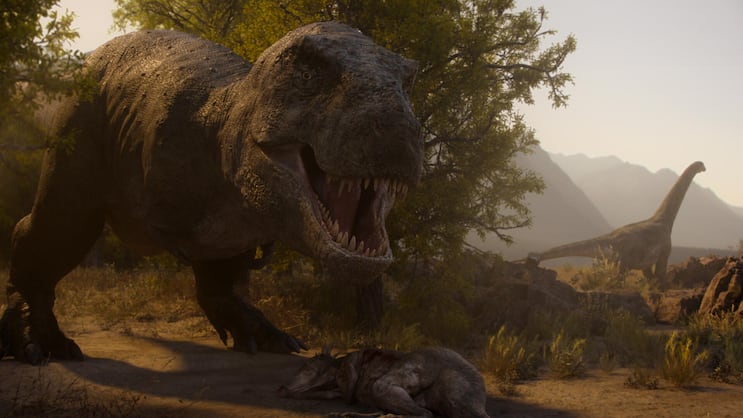 Der unangefochtene und gefürchtete Star jeder Saurier-Produktion: T-Rex.