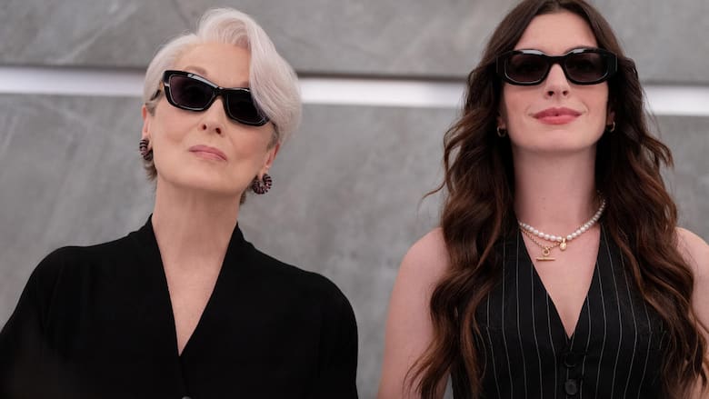 Auch mit (Sonnen-)Brille wird das Bild nicht schärfer: Meryl Streep und Anne Hathaway in «Der Teufel trägt Prada 2».