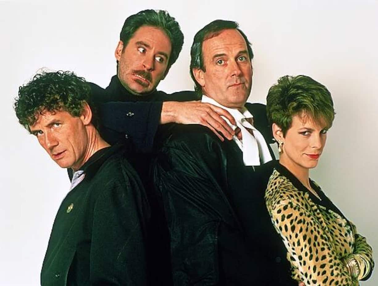 Riehakas komedia pankkirosvoista, jotka saalista jakaessaan Ã¤ityvÃ¤t kaikki pettÃ¤mÃ¤Ã¤n toisiaan ja sotkevat juoniinsa myÃ¶s honkkelin lakimiehen. PÃ¤Ã¤osissa John Cleese, Jamie Lee Curtis, Kevin Kline, Michael Palin. Ohjaus: Charles Crichton. (A Fish Called Wanda, Iso-Britannia 1988) HD Kuvassa Ken Pile (Michael Palin), Otto (Kevin Kline), Archie Leach (John Cleese) ja Wanda Gershwitz (Jamie Lee Curtis). Kuva: MGM International Television Distribution Inc. / Yle Kuvapalvelu