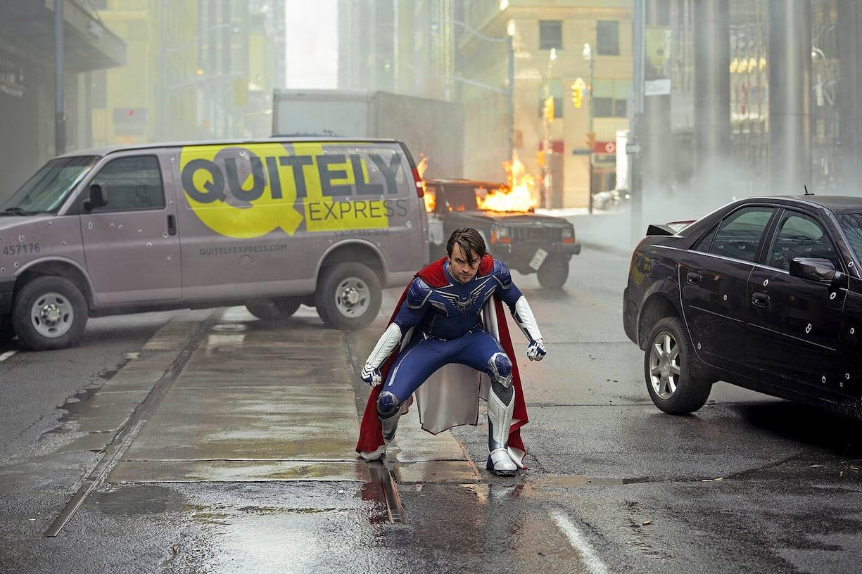 JUPITER'S LEGACY (L-R) ANDREW HORTON as BRANDON SAMPSON in episode 3 of JUPITER'S LEGACY. Cr. MARNI GROSSMAN/NETFLIX Â© 2020