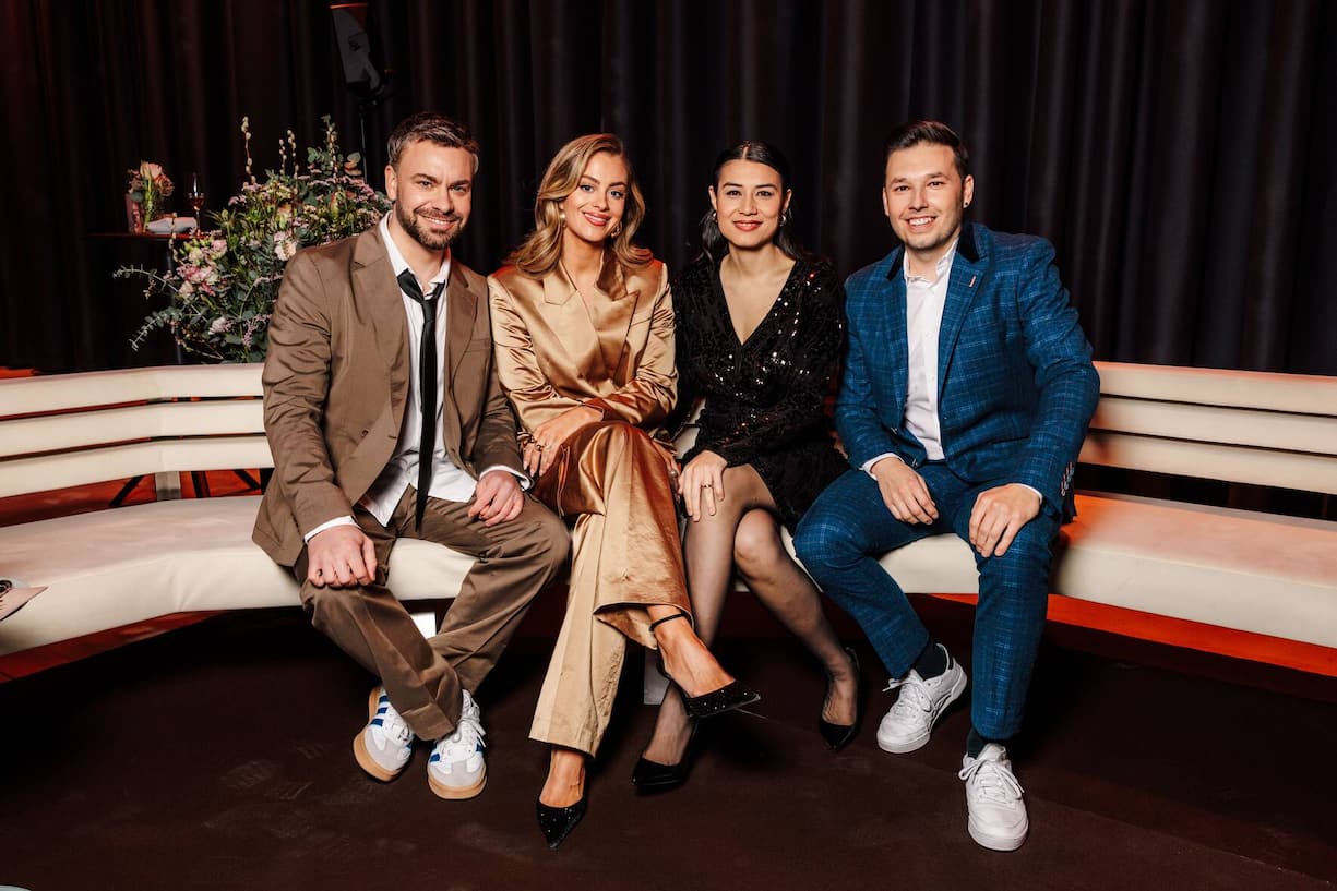 «G & G»-Crew: Michel Birri, Jennifer Bosshard, Tanya König, Joel Grolimund.