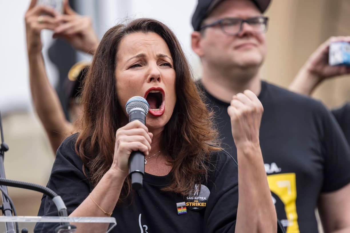 «Die Nanny» bleibt hart: Fran Drescher, Präsidentin der SAG-AFTRA.