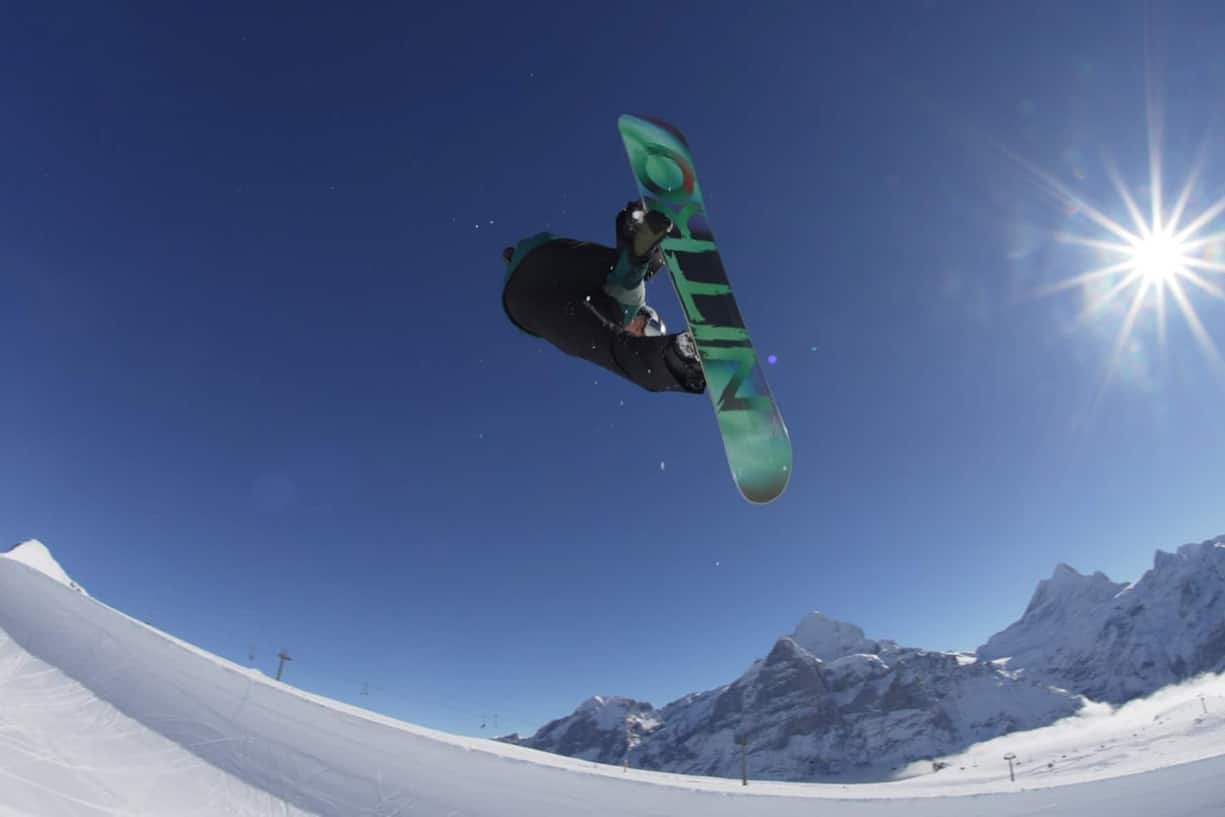 25 Jahre nach Nagano stellt Gian Simmen seinen Gold- lauf für die neue Doku nach.