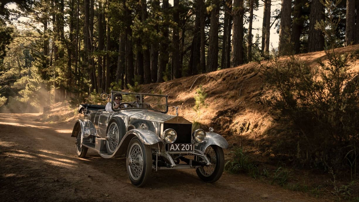 CTBTW_Day 13 of 18_Sc 202: Scottish Trials: Rolls (TRISTAN DE BEER) does the trials. Claude Johnson (GARTH BREYTENBACH).
