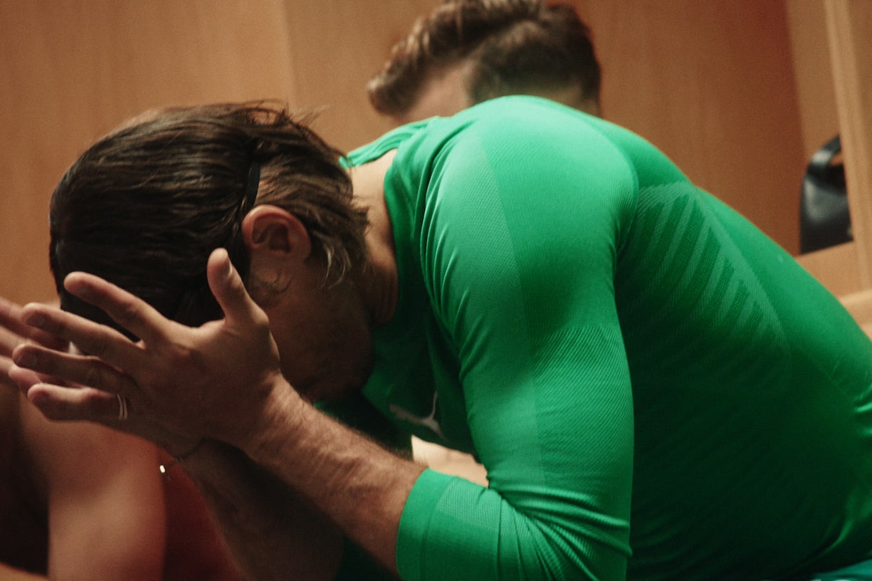 The Pressure Game â Im Herzen der Schweizer NatiFolge 3Yann Sommer ist unzufrieden: Nach dem Nations League Spiel gegen Spanien in der Kabine in Genf2023Copyright: SRF/stories AG