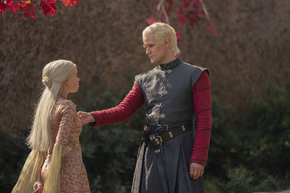 Zwischen Prinzessin Rhaenyra und Onkel Daemon knistert es … 