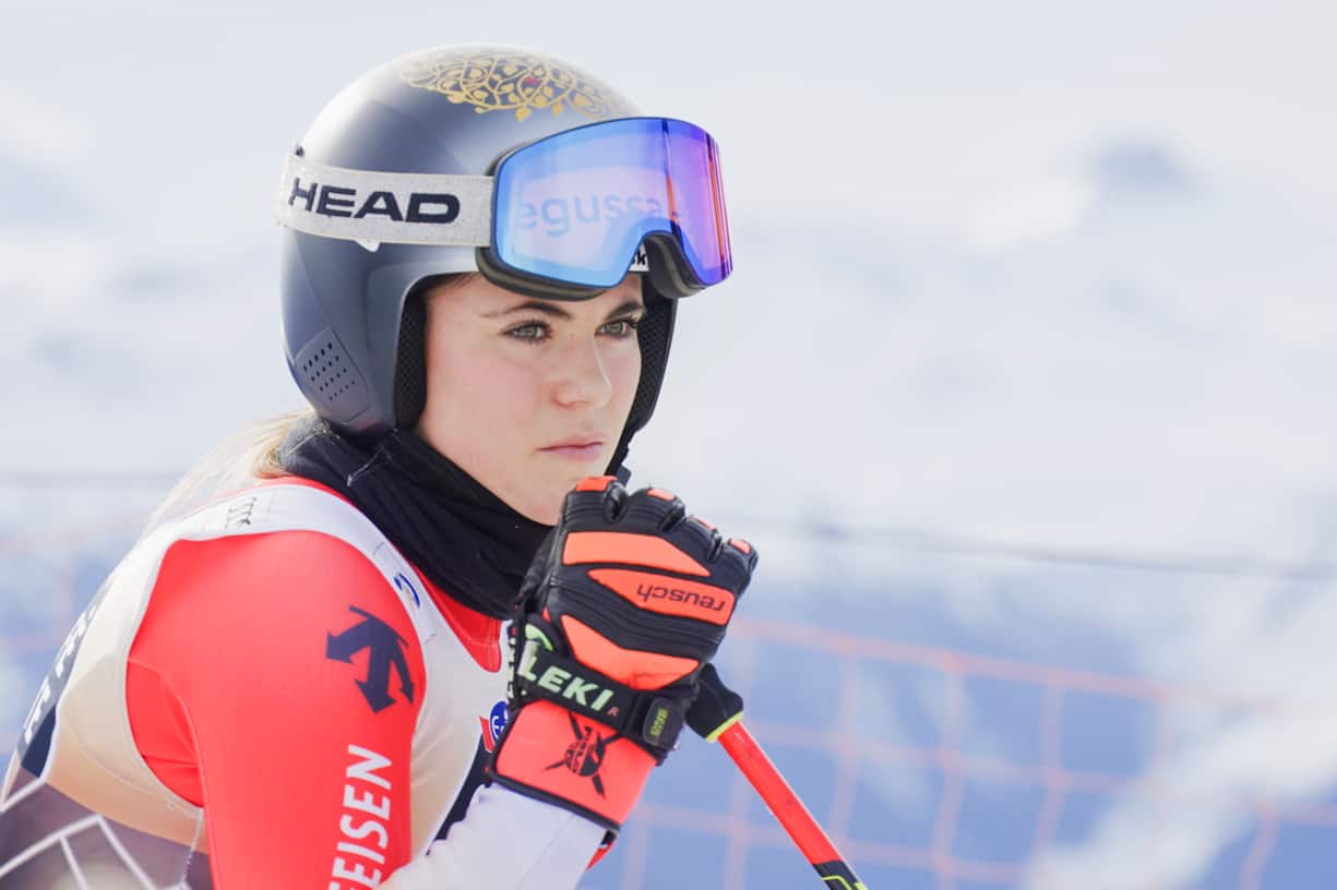 Delia Durrer, Schweizer Skirennfahrerin.