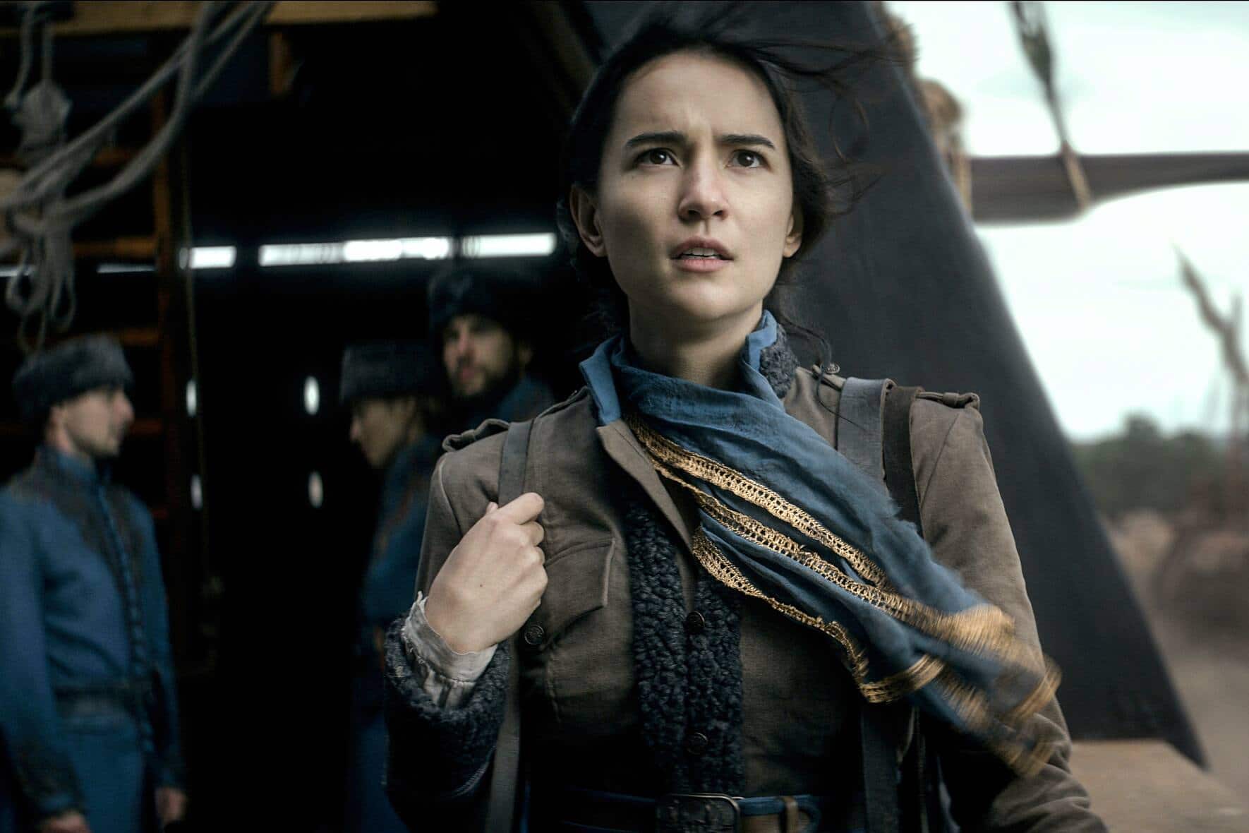 SHADOW AND BONE (L to R) JESSIE MEI LI as ALINA STARKOV of SHADOW AND BONE Cr. COURTESY OF NETFLIX Â© 2021